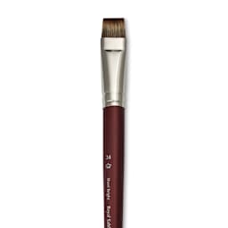 Royal & Langnickel SableTek Brush - Short Bright, Short Handle, Size 24