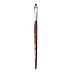 Royal & Langnickel SableTek Brush - Filbert, Short Handle, Size 12