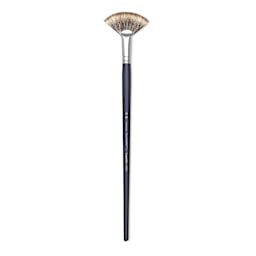 Royal & Langnickel SableTek Brush - Fan Blender, Short Handle, Size 12