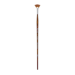 Raphaël Precision Brush - Fan, Size 4, Long Handle