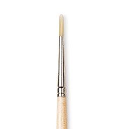 Da Vinci Chuneo Synthetic Hog Bristle Brush - Round, Size 2 (Close-up)