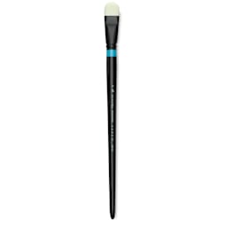 Princeton Series 6500 Aspen Synthetic Brush - Size 12, Short Oval Filbert, Long Handle