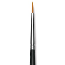 Utrecht Synthetic Sablette Round - Size 0, Short Handle, close-up