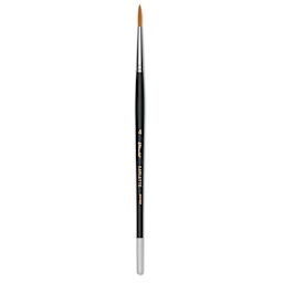 Utrecht Synthetic Sablette Round - Size 4, Short Handle