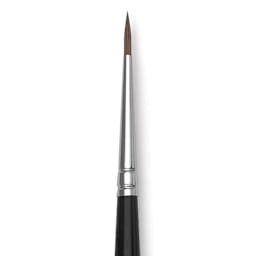 Da Vinci Ussuri Red Sable Series 36 Watercolor Brush - Round, Size 1 close up
