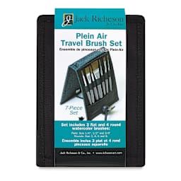 
Richeson Plein Air Travel Brushes - Set of 7 (Front of Package)