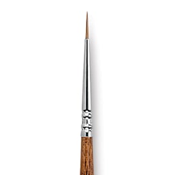 Escoda Versatil Brush - Pointed Round, Size 0, Short Handle close up