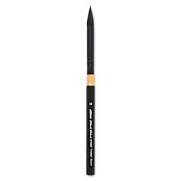 Silver Brush Black Velvet Voyage Brush - Travel Round, Size 12