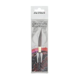 Da Vinci Casaneo Synthetic Squirrel Watercolor Brush - Sword Striper, Size 1, Short Handle, Synthetic, front of packaging