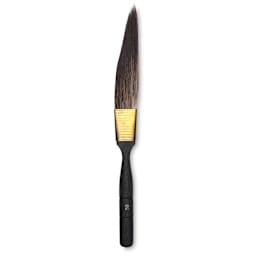 Da Vinci Casaneo Synthetic Squirrel Watercolor Brush - Sword Striper, Size 2, Short Handle, Synthetic
