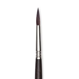 Escoda Último Synthetic Squirrel Brush - Round, Size 6 (close-up)