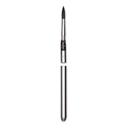 Escoda Último Synthetic Squirrel Brush - Travel Round, Size 12 (handle separated from cap)