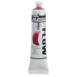 Matisse Flow Acrylic Paint - Matisse Rose Madder, 75 ml