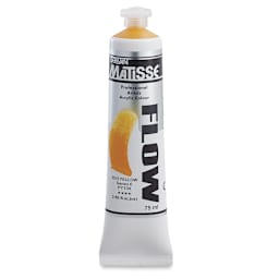 Matisse Flow Acrylic Paint - Iso Yellow, 75 ml