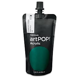 artPOP! Heavy Body Acrylic Paints - Viridian Green, 120 ml Pouch