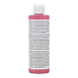 DecoArt Fluid Art Ready-To-Pour Acrylic - Magenta, 8 oz Bottle (Back)