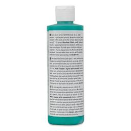 DecoArt Fluid Art Ready-To-Pour Acrylic - Aquamarine, 8 oz bottle (Back)