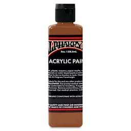 Alpha6 Alphakrylic Acrylic Paint - Metallic Bronze, 8 oz
