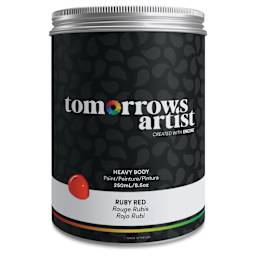 Tomorrow's Artist Eco-Friendly Heavy Body Acrylic Paint - Ruby Red, 250 ml