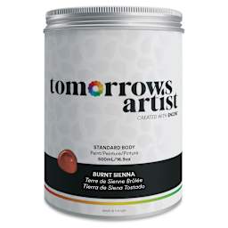 Tomorrow's Artist Eco-Friendly Standard Body Acrylic Paint - Burnt Sienna, 500 ml