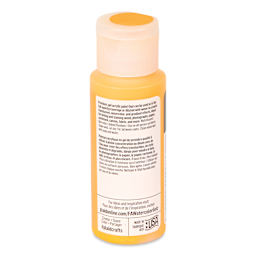 FolkArt Watercolor Gelz Acrylic Paint - Clementine, 2 oz - back