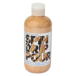 FolkArt Drizzle Acrylic Pouring Paint - New Penny Metallic, 9 oz