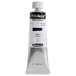 Schmincke Primacryl Professional Acrylic Paint - Indigo, 150 ml Tube