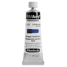 Schmincke Primacryl Professional Acrylic Paint - Manganese Cerulean Blue, 35 ml Tube