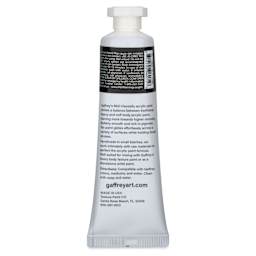 Gaffrey Art Material Standard Body Acrylic Paint - Carbon Black, 59 ml tube back