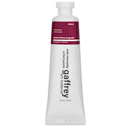 Gaffrey Art Material Standard Body Acrylic Paint - Quinacridone Magenta, 59 ml jar