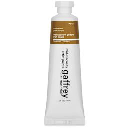 Gaffrey Art Material Standard Body Acrylic Paint - Yellow Iron Oxide, 59 ml tube