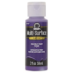 FolkArt Multi-Surface Acrylic Paint - Violet Pansy, 59 ml