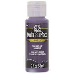 FolkArt Multi-Surface Acrylic Paint - Eggplant, 59 ml