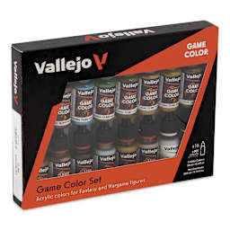 Vallejo Game Color Acrylic Paint - Set of 16, Specialty Colors, 18 ml