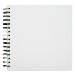 Himi Gouache Paper Pad - 8-1/2" x 8-1/2", Green, open