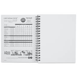 Grumbacher Watercolor In & Out Pad - 7" x 10", 60 Sheets - Open to show first page
