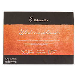 Hahnemühle The Collection Watercolor Block - Cold Press, 11.8" x 15.7", 140 lb, 10 Sheets front cover