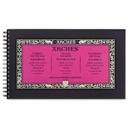 Arches Watercolor Travel Journal - Hot Press, front cover