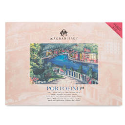 Acquerello Portofino Watercolor Blocks - Front cover of 14" x 20" Pad of 20 Sheets