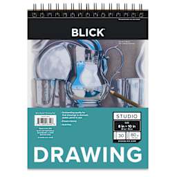 Blick Studio Drawing Pad - 8" x 10", 30 Sheets, front of pad