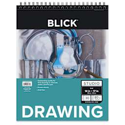 Blick Studio Drawing Pad - 14" x 17", 30 Sheets, front of pad