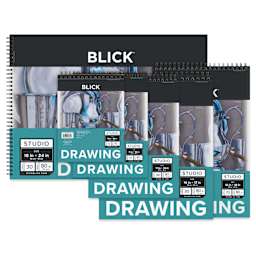 Blick Studio Drawing Pads, multiple spiral bound pads