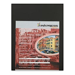 Inkpress Cold Press 300 Paper - 8-1/2" x 11", 300 gsm, 25 Sheets