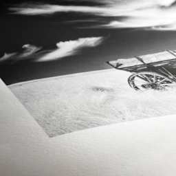 Hahnemühle Matte FineArt Smooth Injket Paper Sample Pack, Rag Ultra Smooth (corner close-up with artwork)
