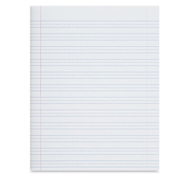 Primary Composition Notebooks - Sheet with 1/2 inch solid and dotted lines