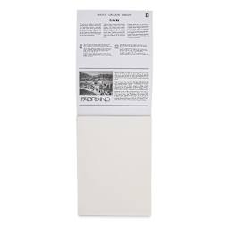 Fabriano 1264 Sketch Pad, 9" x 12", Glue Bound, 100 Sheets, Portrait, Open