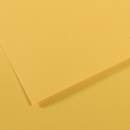 Canson Mi-Teintes Drawing Papers - 8-1/2" x 11", Canary, 25 Sheets
