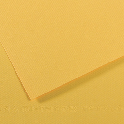 Canson Mi-Teintes Drawing Paper - 19" x 25", Canary, Single Sheet
