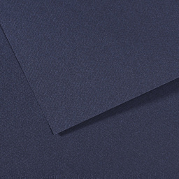 Canson Mi-Teintes Drawing Papers -8-1/2" x 11", Indigo Blue, 25 Sheets