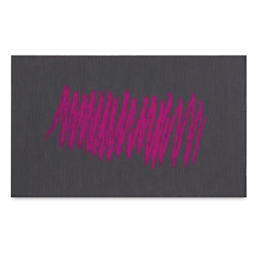 UArt Premium Sanded Pastel Paper - Red pastel marks on dark pastel paper